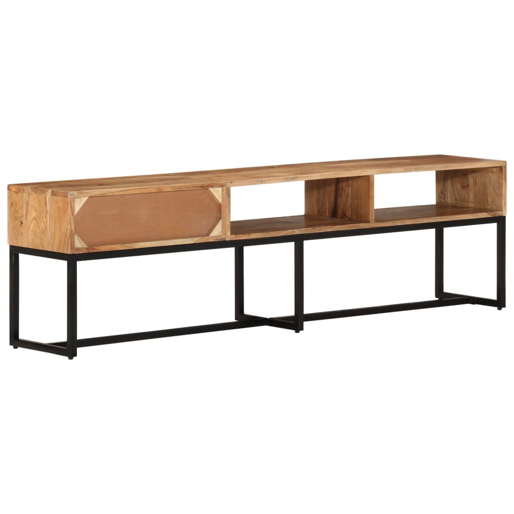 Comodă tv, 160x30x45 cm, lemn masiv de acacia