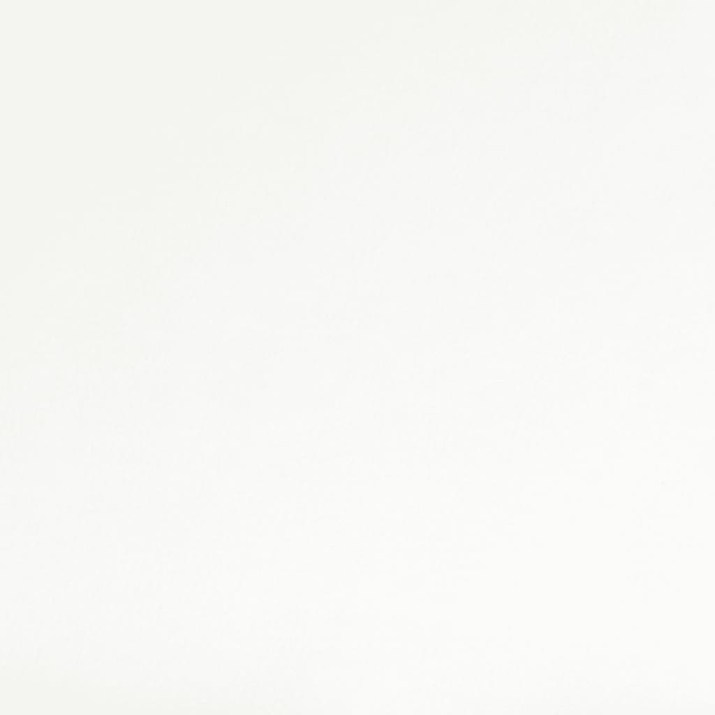 Scaun de bucătărie pivotant, alb, piele ecologică