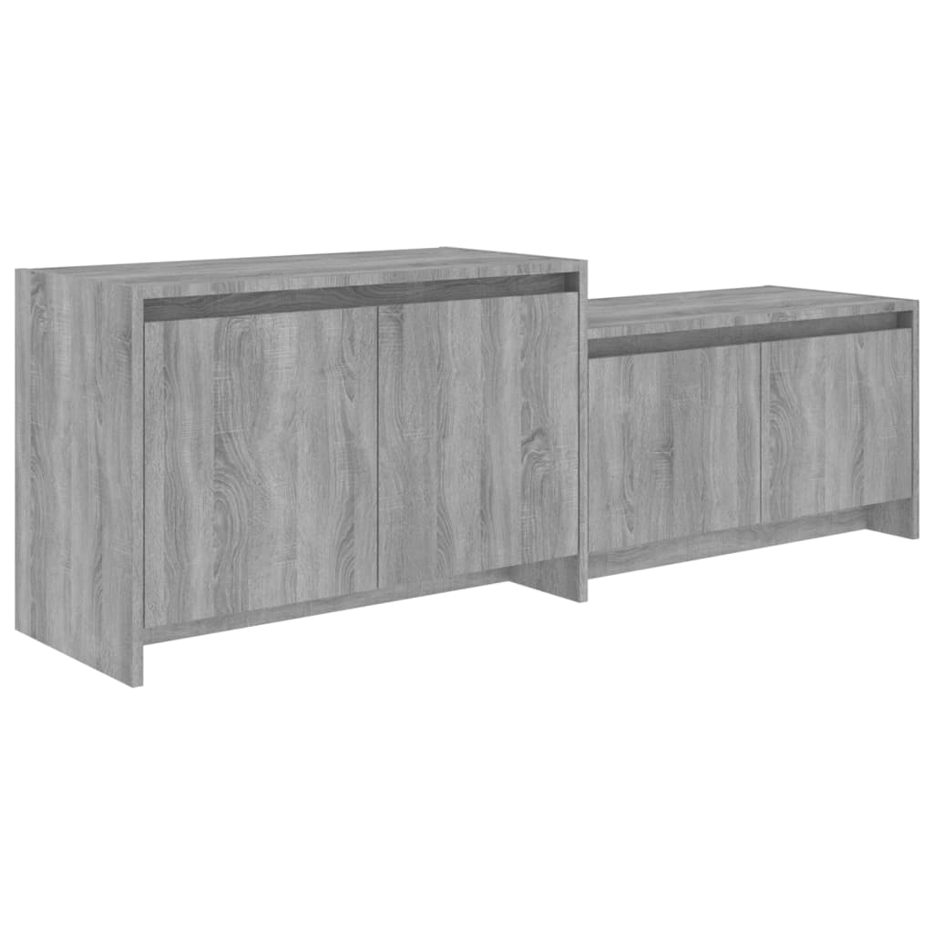 Comodă tv, stejar sonoma gri, 146,5x35x50 cm, pal