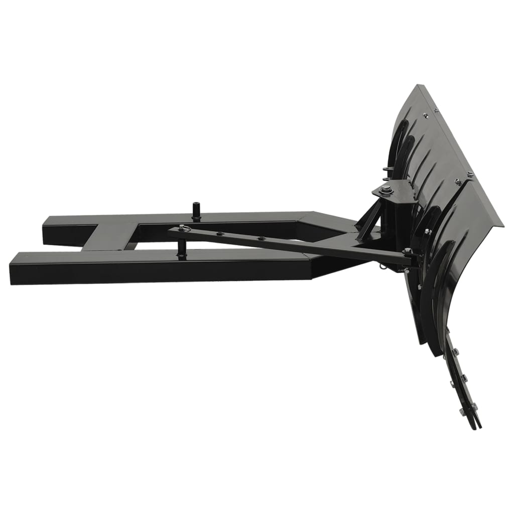 Plug de zăpadă pentru stivuitor, negru, 200x48 cm Plug de zăpadă pentru stivuitor, negru, 200x48 cm