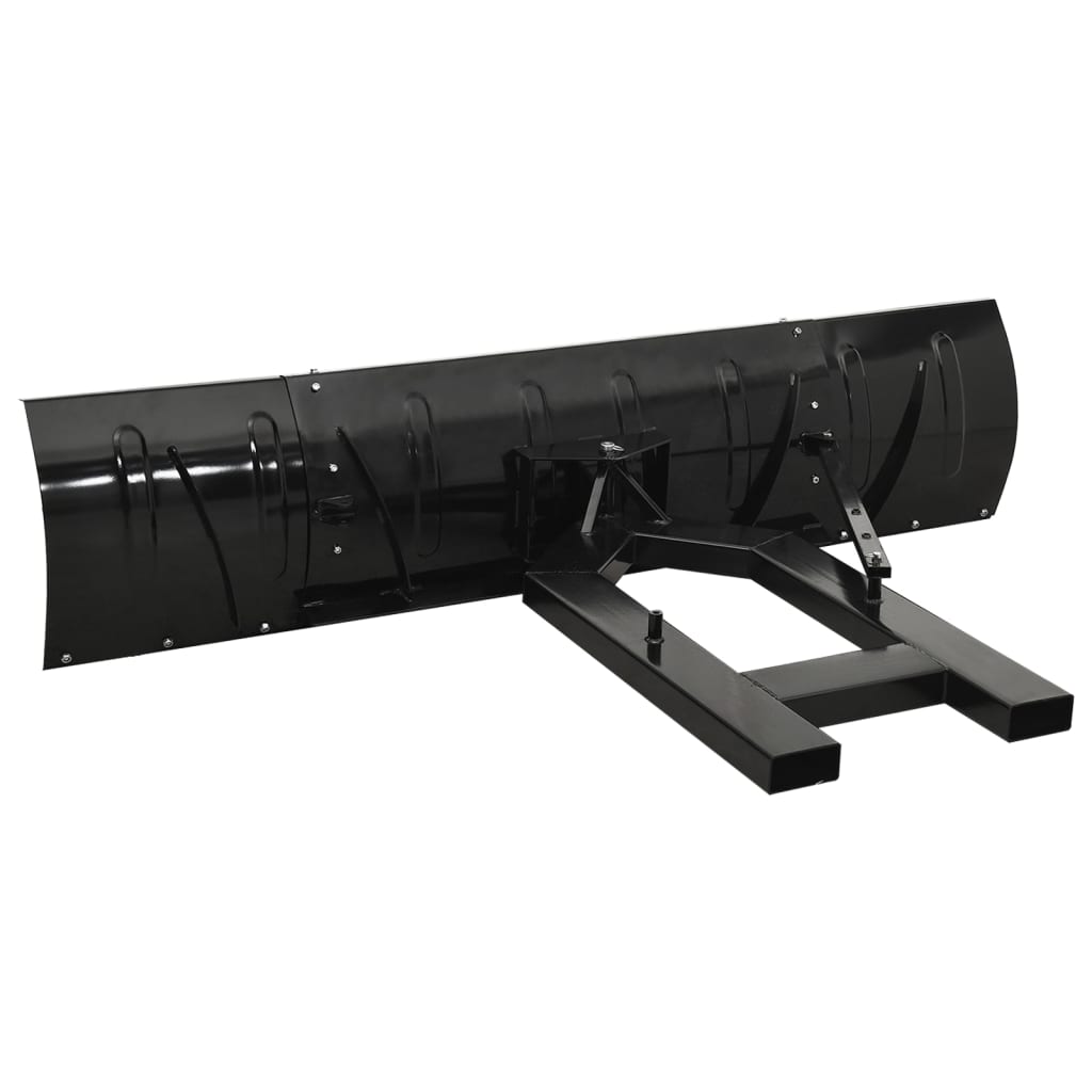 Plug de zăpadă pentru stivuitor, negru, 200x48 cm Plug de zăpadă pentru stivuitor, negru, 200x48 cm