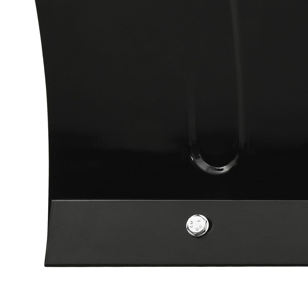 Plug de zăpadă pentru stivuitor, negru, 200x48 cm Plug de zăpadă pentru stivuitor, negru, 200x48 cm