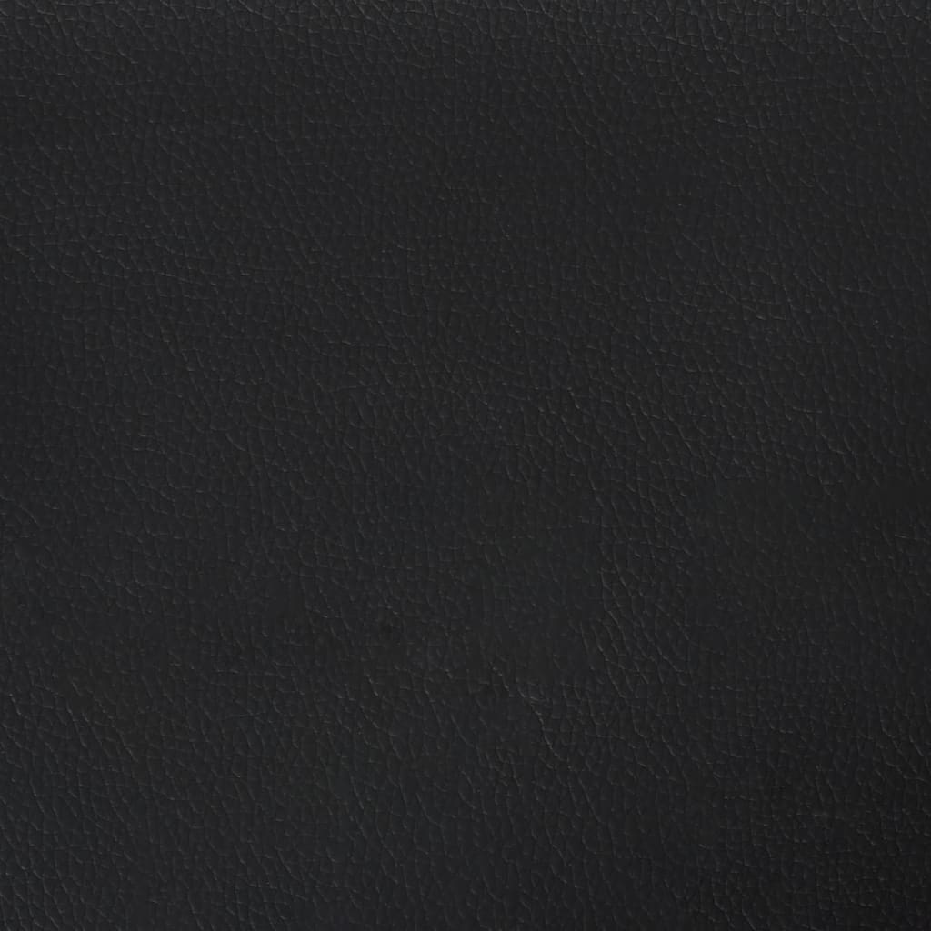 Fotoliu de birou rabatabil cu masaj, negru, piele ecologică