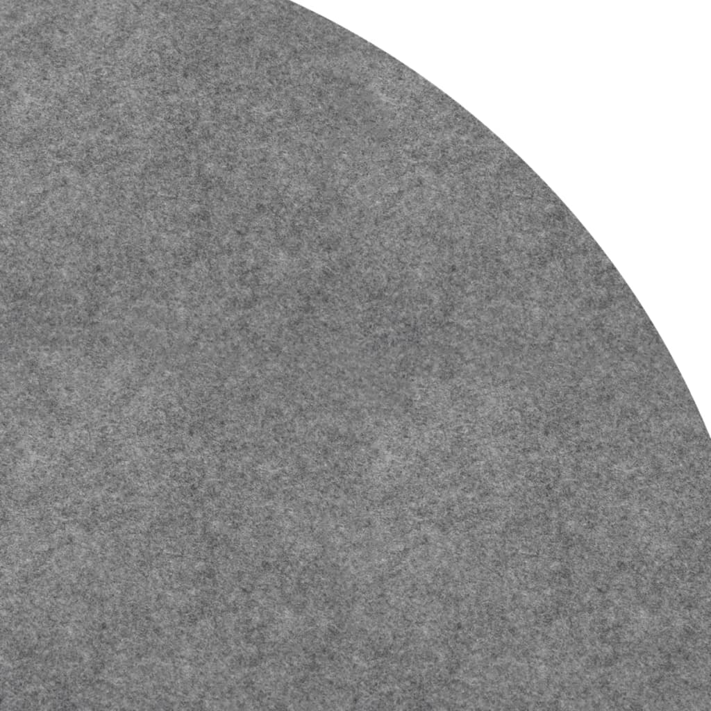 Acoperire geotextil piscină, gri deschis, ø550 cm, poliester Acoperire geotextil piscină, gri deschis, ø550 cm, poliester