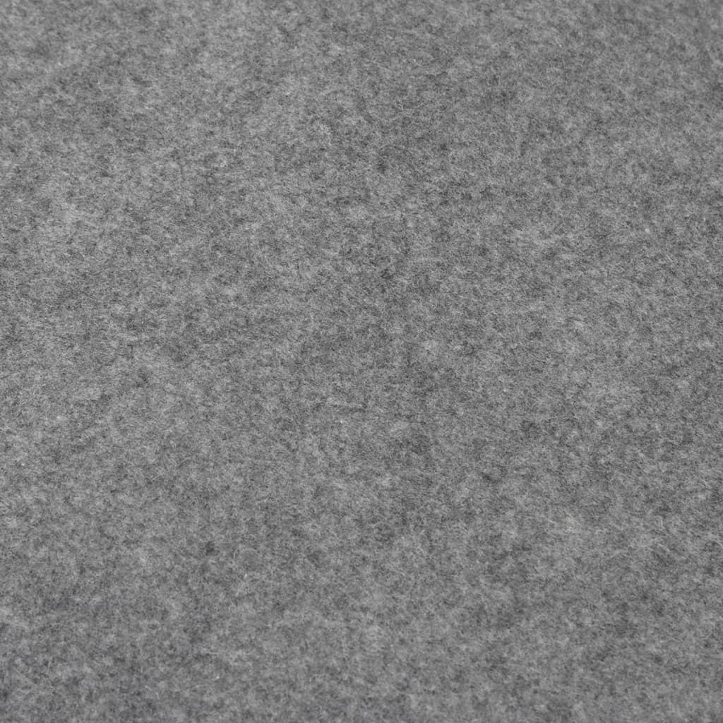 Acoperire geotextil piscină, gri deschis, ø550 cm, poliester Acoperire geotextil piscină, gri deschis, ø550 cm, poliester