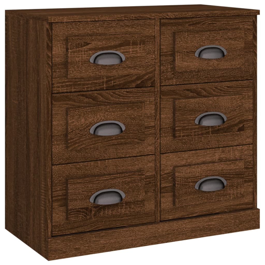 Servantă, stejar maro, 70x35,5x67,5 cm, lemn prelucrat Servantă, stejar maro, 70x35,5x67,5 cm, lemn prelucrat