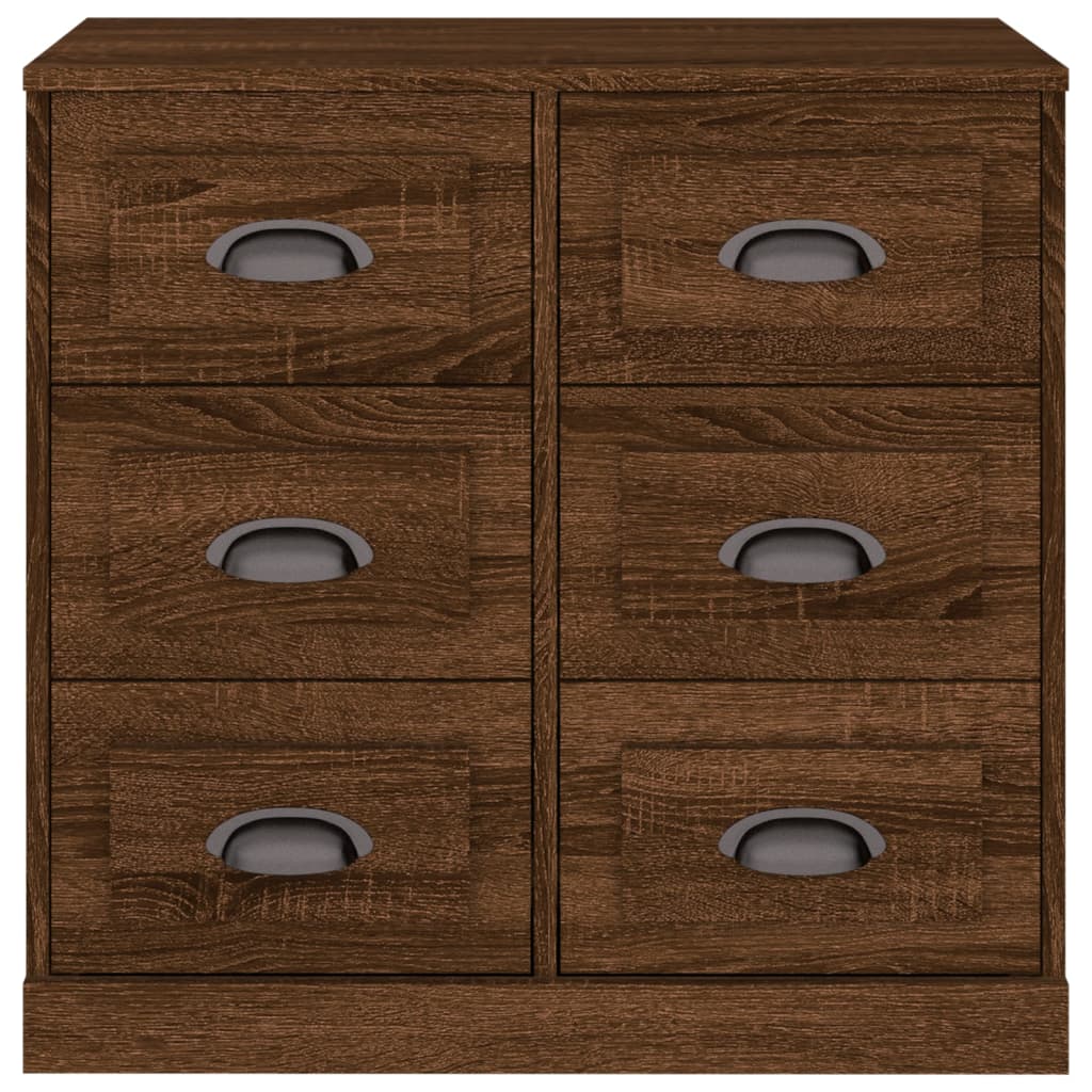 Servantă, stejar maro, 70x35,5x67,5 cm, lemn prelucrat Servantă, stejar maro, 70x35,5x67,5 cm, lemn prelucrat