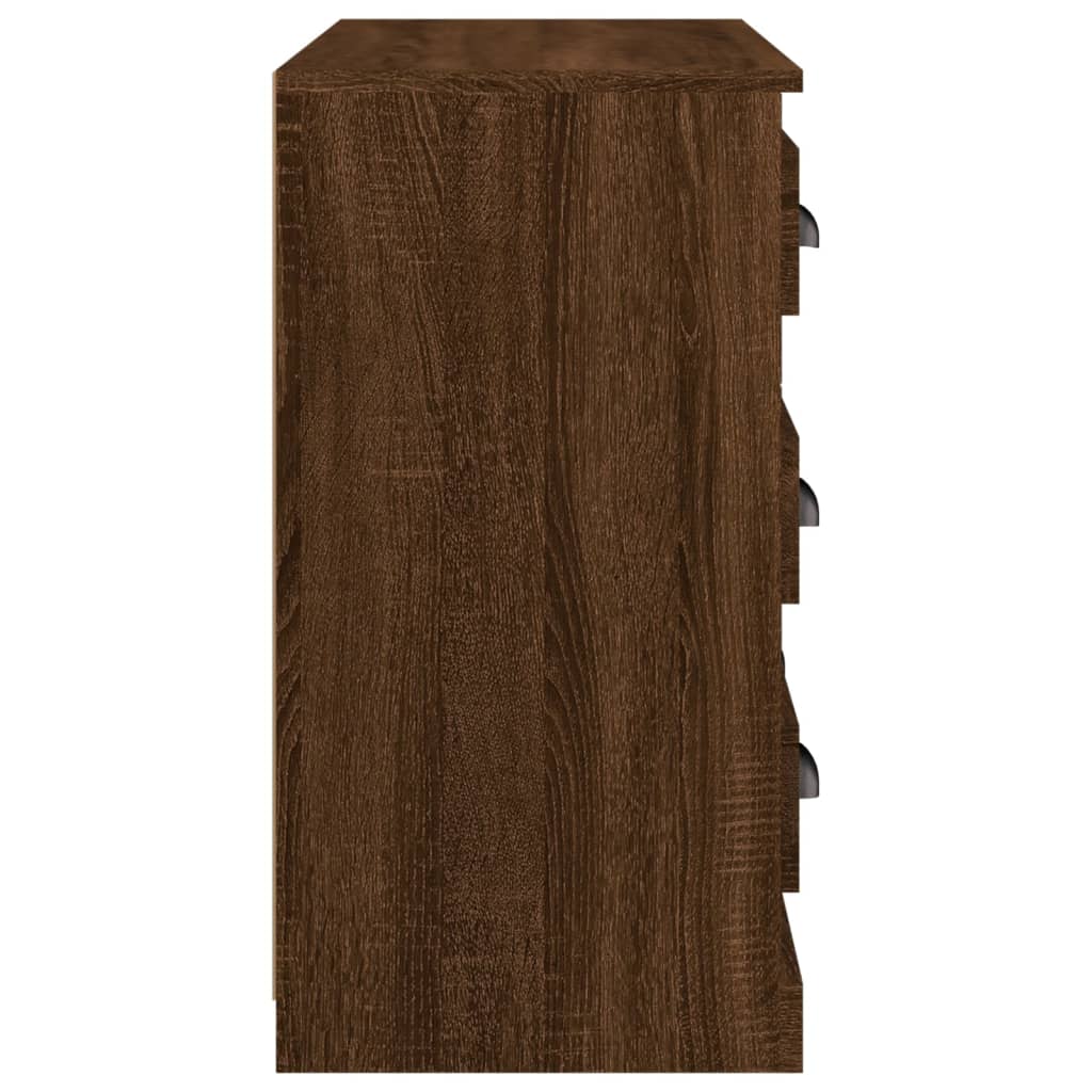 Servantă, stejar maro, 70x35,5x67,5 cm, lemn prelucrat Servantă, stejar maro, 70x35,5x67,5 cm, lemn prelucrat