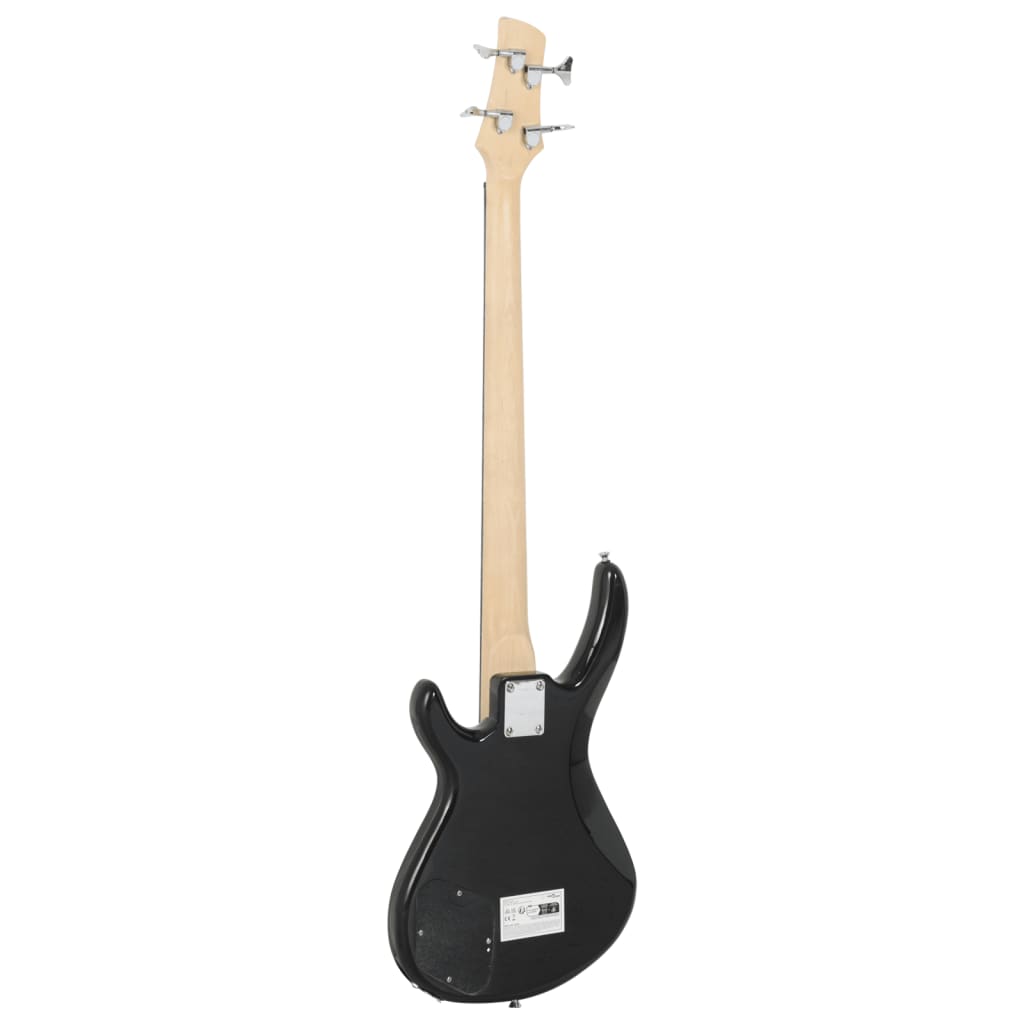 Chitara bass electrică începători, husă, albastru/negru 4/4 46"