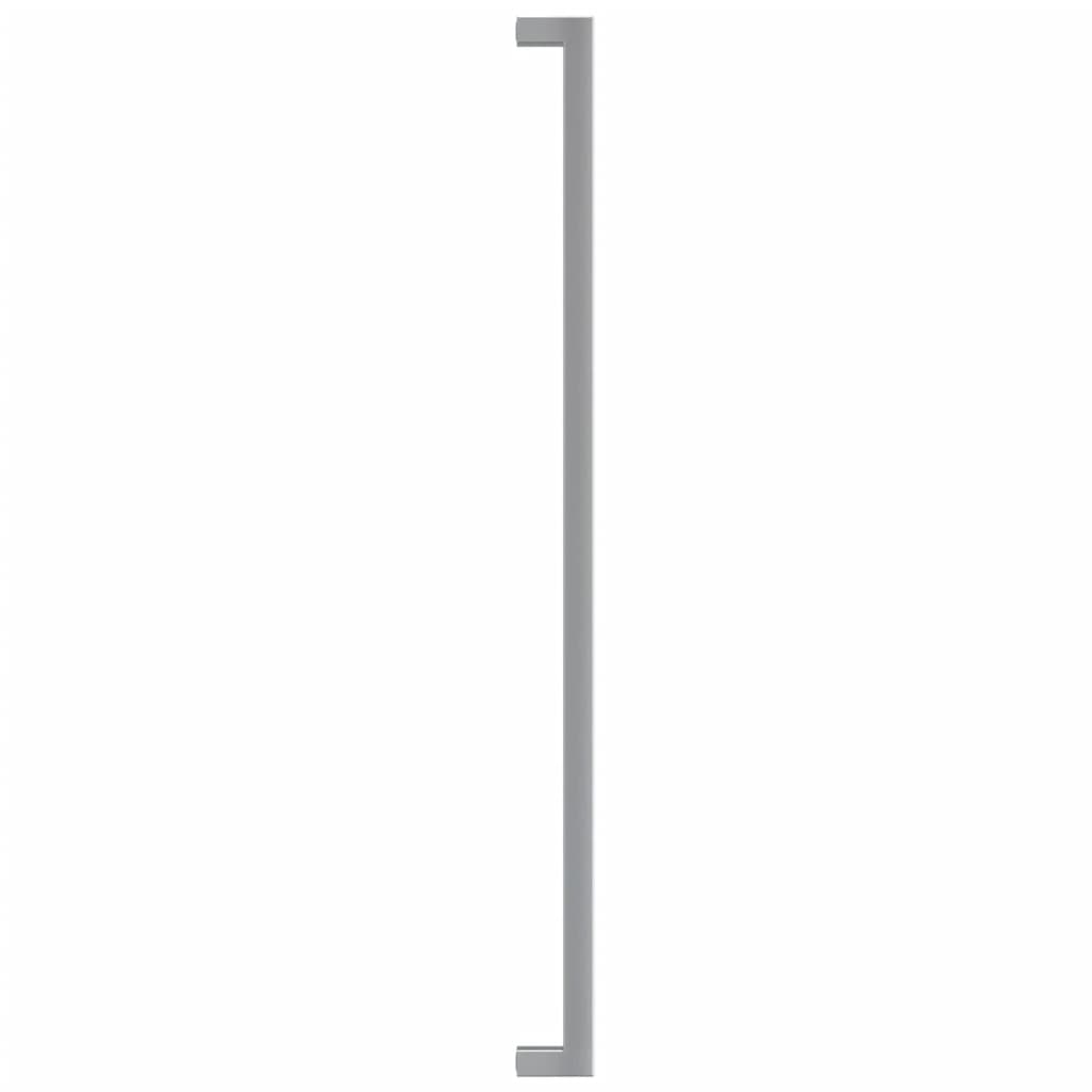 Mânere de dulap, 10 buc., argintiu, 480 mm, oțel inoxidabil Mânere de dulap, 10 buc., argintiu, 480 mm, oțel inoxidabil