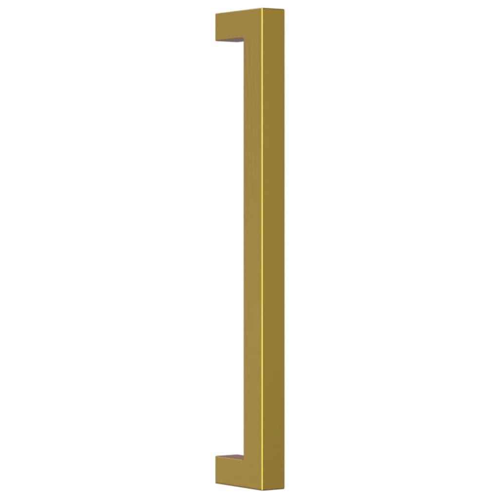 Mânere de dulap, 10 buc., auriu, 192 mm, oțel inoxidabil Mânere de dulap, 10 buc., auriu, 192 mm, oțel inoxidabil